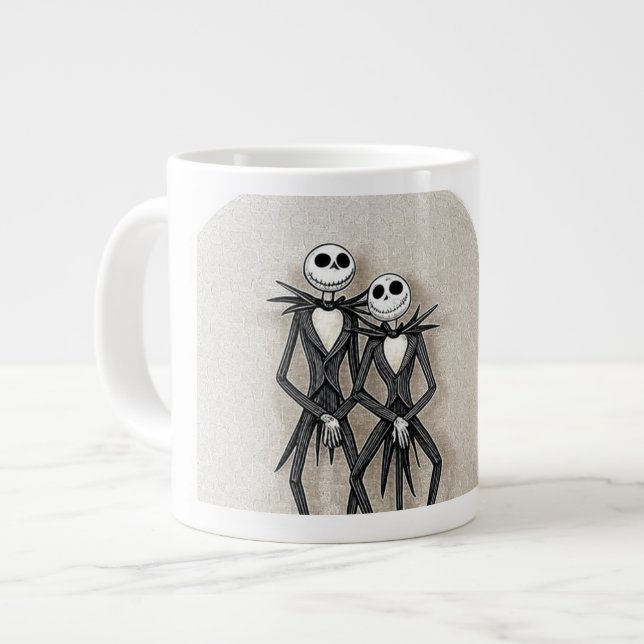 Taza De Café Gigante halloween Mug (Izquierda)