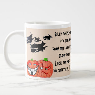 Taza De Café Gigante HALLOWEEN SILLY PUMPKIN mug