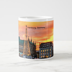 Taza De Café Gigante Hamburgo, Alemania en Navidad
