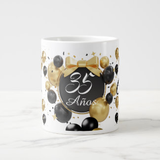 Taza De Café Gigante Happy Birthday Cups