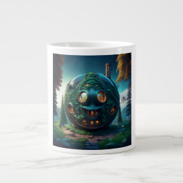 Taza De Café Gigante Happy Emoji House