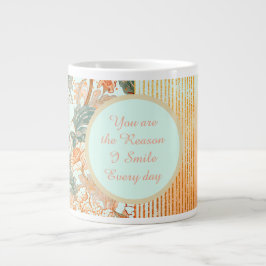Taza De Café Gigante Happy Valentine's Day,Romantic,You are the Reason
