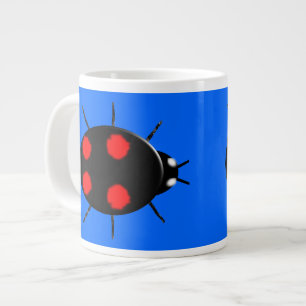 Taza De Café Gigante Harlequin Ladybird Mug