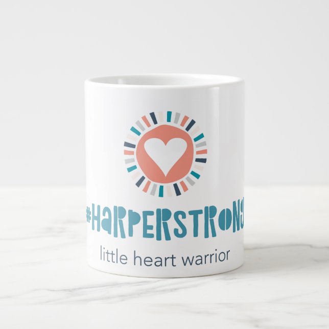 Taza De Café Gigante HarperStrong (Frente)
