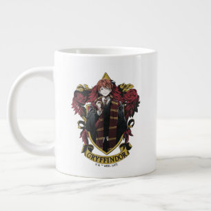 Taza De Café Gigante HARRY POTTER™   Anime Escudo de la Casa de Ron Wea