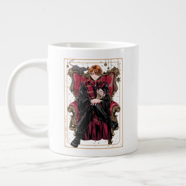 Taza De Café Gigante HARRY POTTER™ | Asiento de Anime Ron Weasley (Izquierda)
