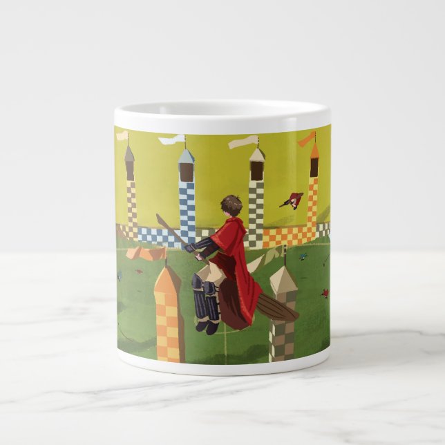 Taza De Café Gigante HARRY POTTER™ Buscando la Snitch Dorada (Frente)