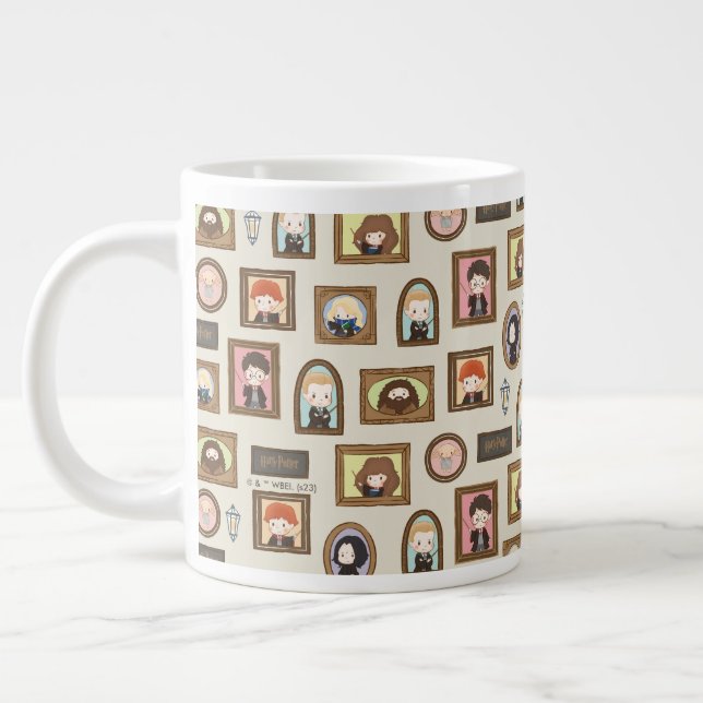 Taza De Café Gigante HARRY POTTER™ Chibi Picture Frame Pattern (Izquierda)