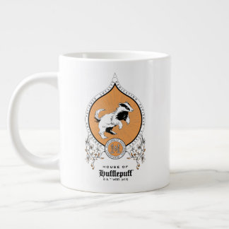 Taza De Café Gigante HARRY POTTER™ | Escudo Delicado Sketch HUFFLEPUFF™