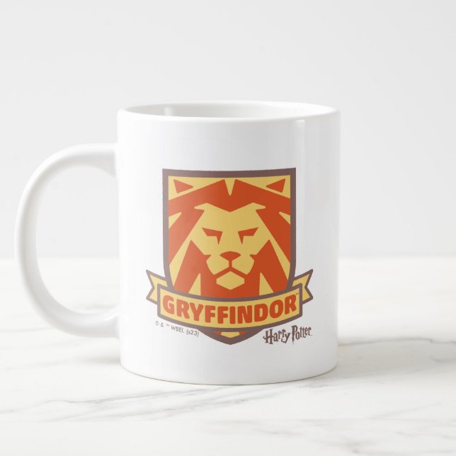 Taza De Café Gigante HARRY POTTER™ | Escudo estival Magic GRYFFINDOR™ (Izquierda)