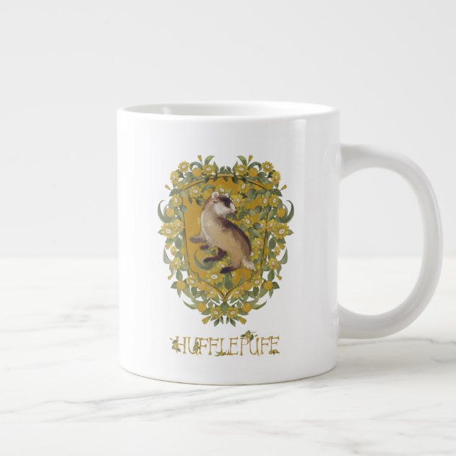 Taza De Café Gigante HARRY POTTER™ | Escudo HUFFLEPUFF™ (Derecha)