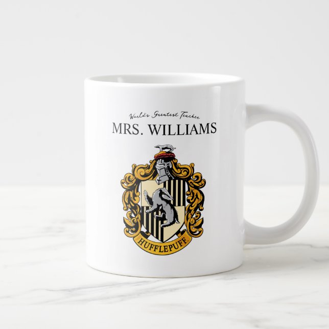 Taza De Café Gigante Harry Potter | Profesor Hufflepuff Personalizado (Derecha)