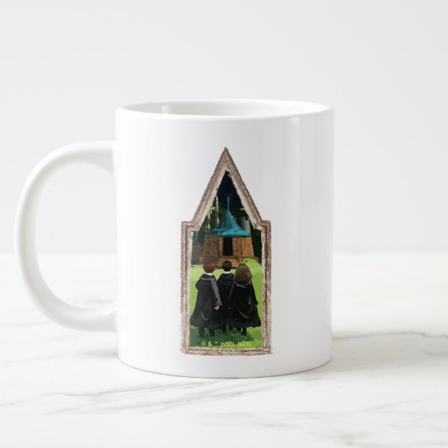 Taza De Café Gigante HARRY POTTER™, Ron y Hermione en la cabaña de Hagr (Izquierda)