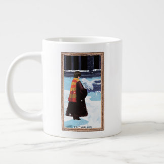 Taza De Café Gigante HARRY POTTER™ y Hedwig en el patio HOGWARTS™