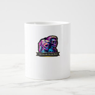 Taza De Café Gigante Hasta que la muerte nos haga lo clásico - Votos gó