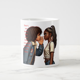 Taza De Café Gigante Haters are gonna hate 