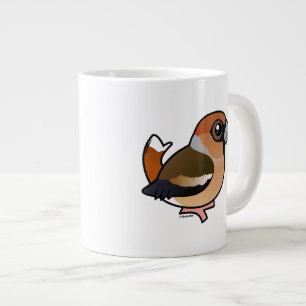 Taza De Café Gigante Hawfinch de Birdorable