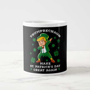 Taza De Café Gigante Haz de nuevo genial el día de San Patricio Diverti