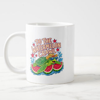Taza De Café Gigante Haz El Arrastre De Sandía, arrastre de sandía, vaq