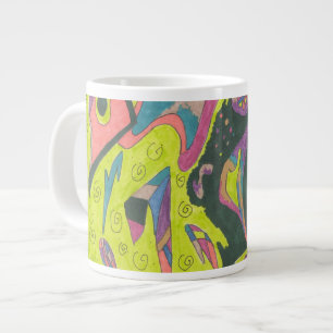 Taza De Café Gigante He aquí, resumen original