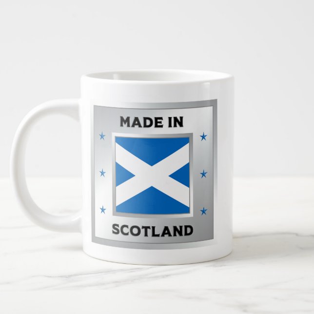 Taza De Café Gigante Hecho en Escocia (Izquierda)