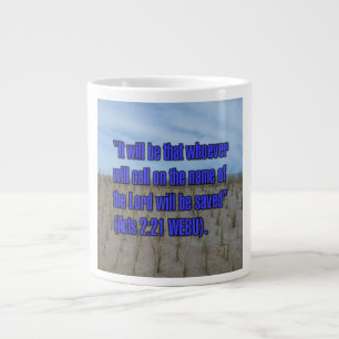 Taza De Café Gigante Hechos 2:21 WEBU Mug