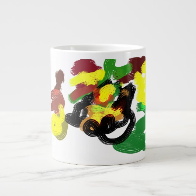 Taza De Café Gigante Hedgehog Latte Otumn (Frente)