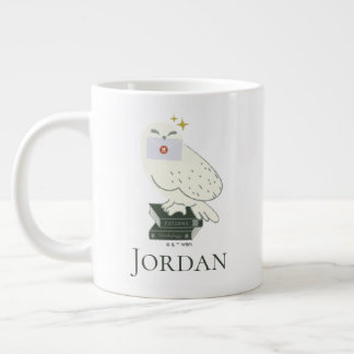 Taza De Café Gigante Hedwig con carta Dibujo caprichoso