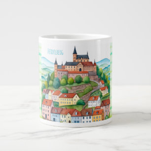 Taza De Café Gigante Heidelberg, Alemania, hermosa naturaleza de Heidel