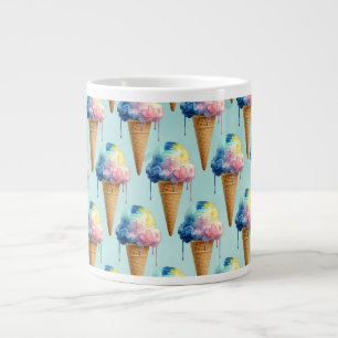 Taza De Café Gigante Helado