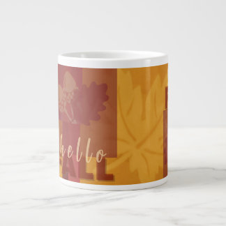 Taza De Café Gigante Hello Fall