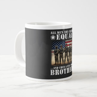 Taza De Café Gigante Hermandad Militar Patriótica Hermanos Veteranos