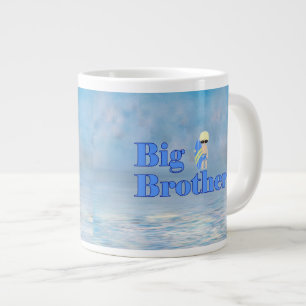 Taza De Café Gigante Hermano mayor surfista hermano 