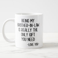 Hermano Mug, cuñado regalo