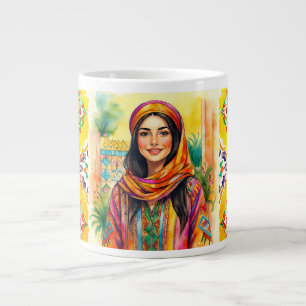 Taza De Café Gigante Hermosas mujeres marroquíes, maroko