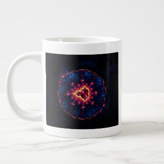 Taza De Café Gigante Hermoso Fractal de Mandelbrot Manipulado