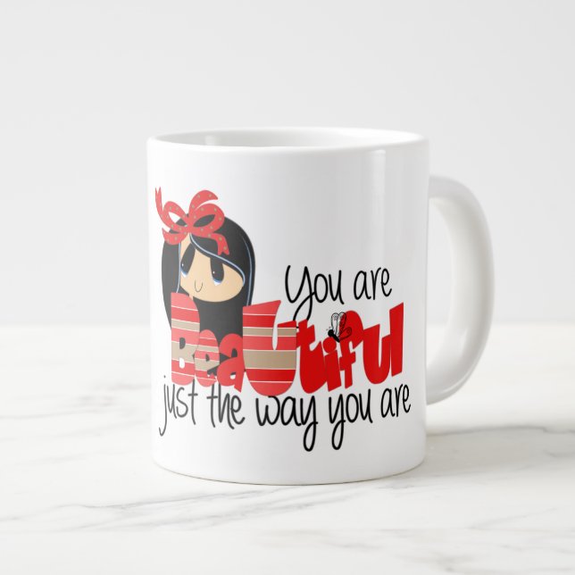 Taza De Café Gigante Hermoso - Jumbo Mug (Derecha)