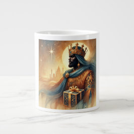 Taza De Café Gigante Hermoso retrato de tres reyes