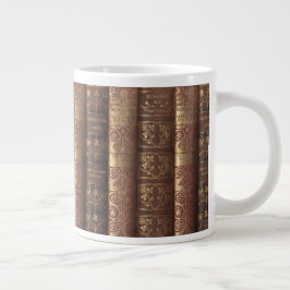 Taza De Café Gigante Hermosos Libros Antiguos (Dumas)
