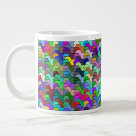 Taza De Café Gigante Hexagons de vieira 20oz Mug