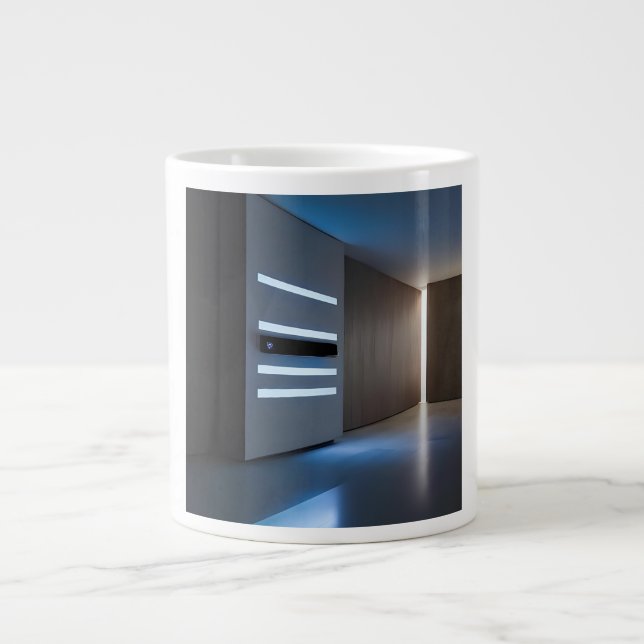 Taza De Café Gigante Hidden Smart Vent Array Stealth Tech (Frente)