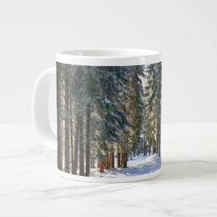 Taza De Café Gigante Hielo y nieve   Montañas Tatra, Polonia