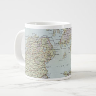 Taza De Café Gigante Highroads principales de las islas británicas