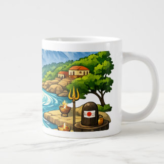Taza De Café Gigante Himalayas sagrados, Ganga eterna