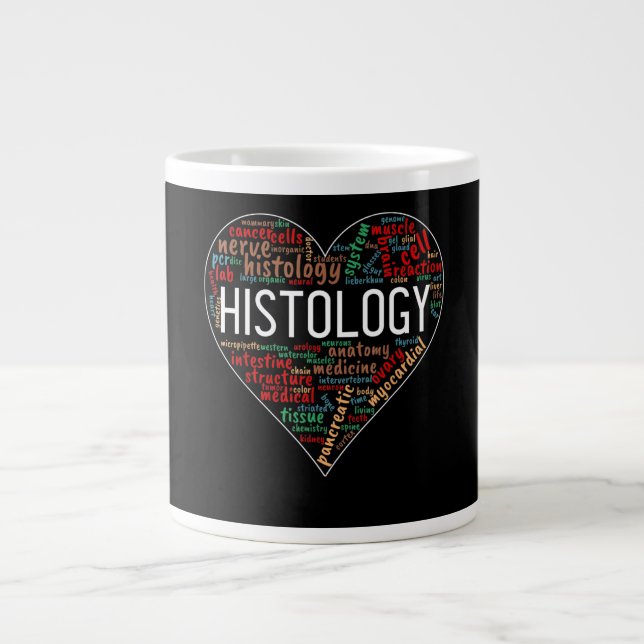 Taza De Café Gigante Histología Histotecnia Definición de Palabras del  (Frente)