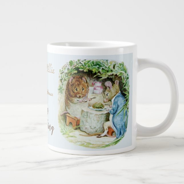 Taza De Café Gigante Historia clásica de un ratón de campo (Derecha)