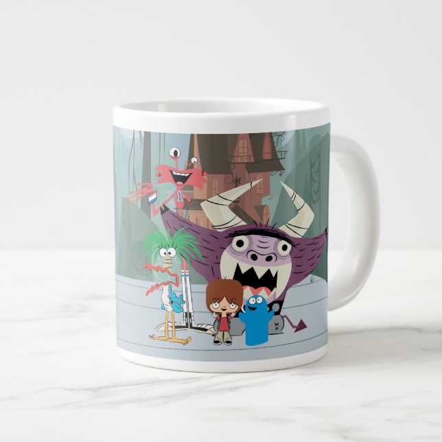 Taza De Café Gigante Hogar Foster para amigos imaginarios | Bienvenida (Derecha)