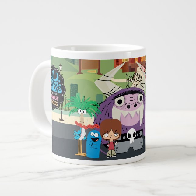 Taza De Café Gigante Hogar Foster para amigos imaginarios | Colgar fuer (Izquierda)