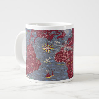 Taza De Café Gigante Hojas 1-8: Air France
