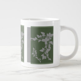 Taza De Café Gigante Hojas de ensueño